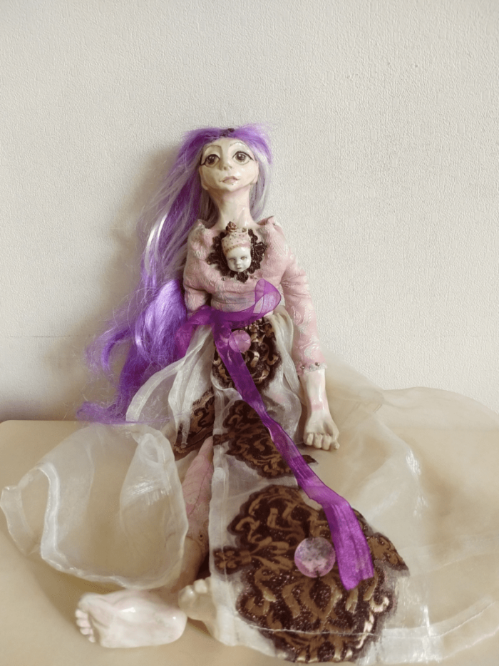 Diana doll by ursula aavasalu tigukass