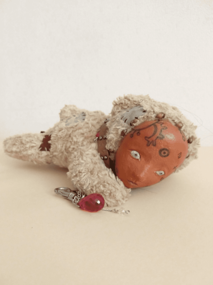 Elmar the bear doll by ursula aavasalu tigukass