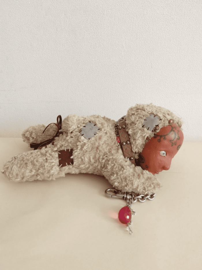 Elmar the bear doll by ursula aavasalu tigukass