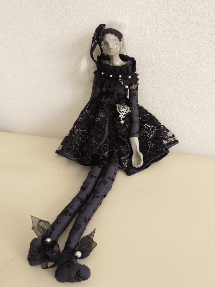 Yekaterina the ballerina doll by ursula aavasalu tigukass