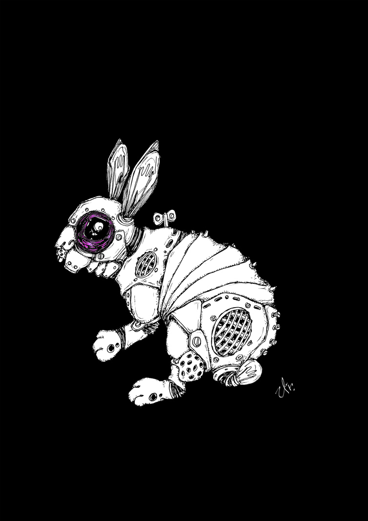 armoured rabbit by ursula aavasalu tigukass