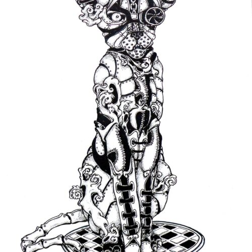 armoured cat by ursula aavasalu tigukass