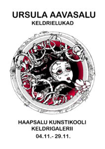 haapsalu art school gallery 2025 tigukass poster est- Haapsalu Kunstikooli galerii 2025 ursula aavasalu tigukass