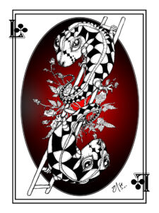 lizard card